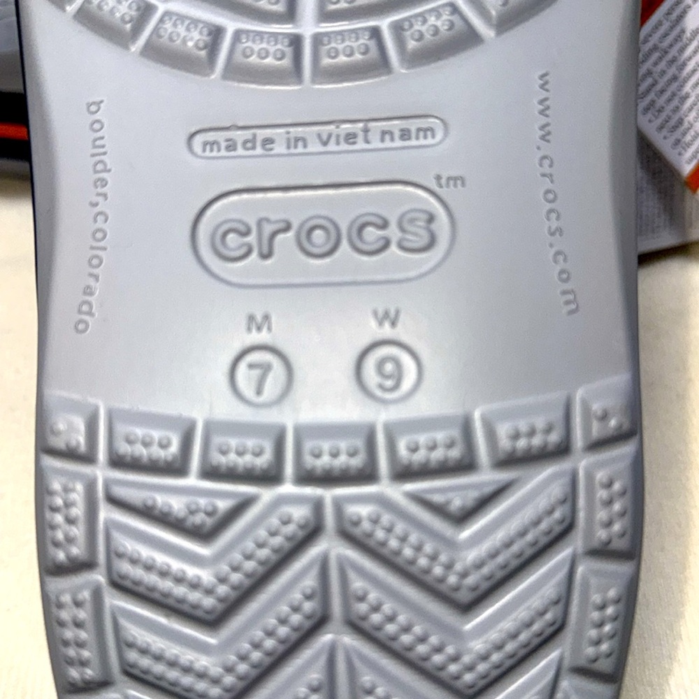 Classic Gray Crocs Clogs - Picture 4 of 5